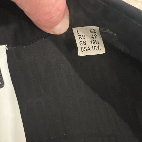 Moschino Couture All Over Embroidered Logo Buttondown - Picture 2 of 9